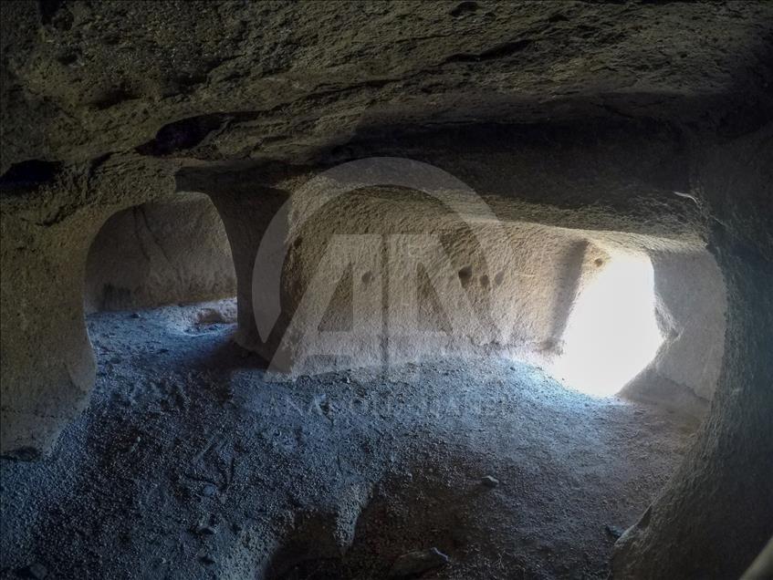 Meya Antik Kenti büyüleyen dokusuyla ziyaretçilerini bekliyor