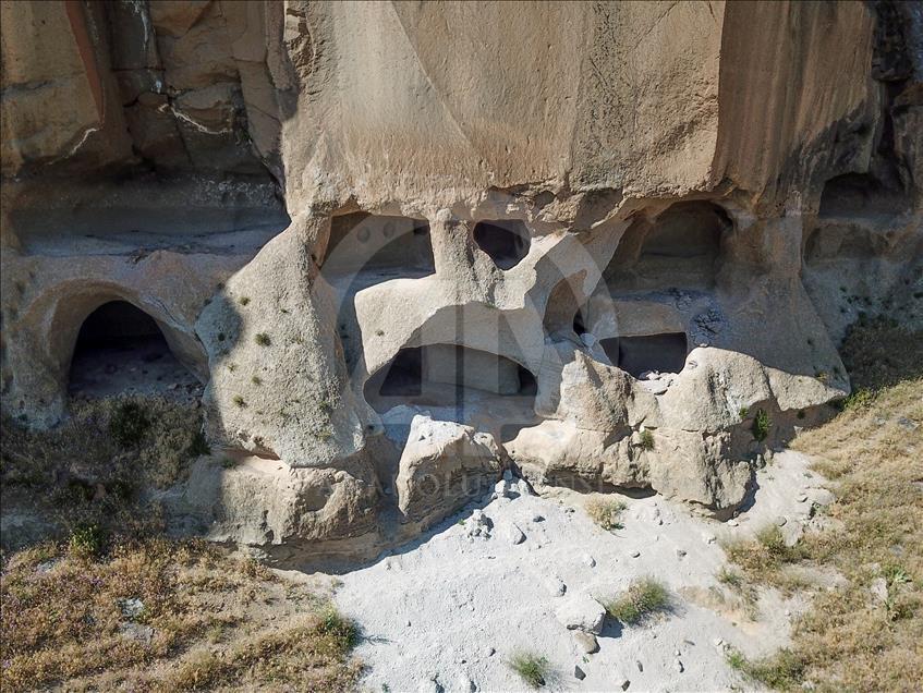 Meya Antik Kenti büyüleyen dokusuyla ziyaretçilerini bekliyor