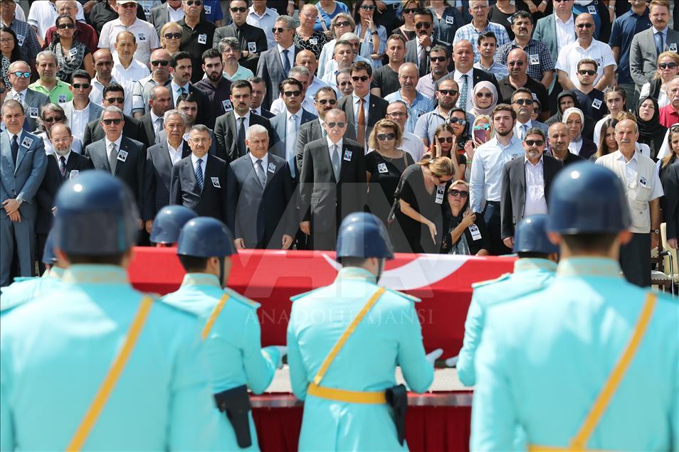Erdoğan, AK Parti Niğde Milletvekili Göksel'in cenaze törenine katıldı