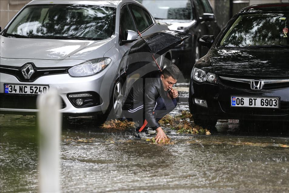 Ankara'da sağanak