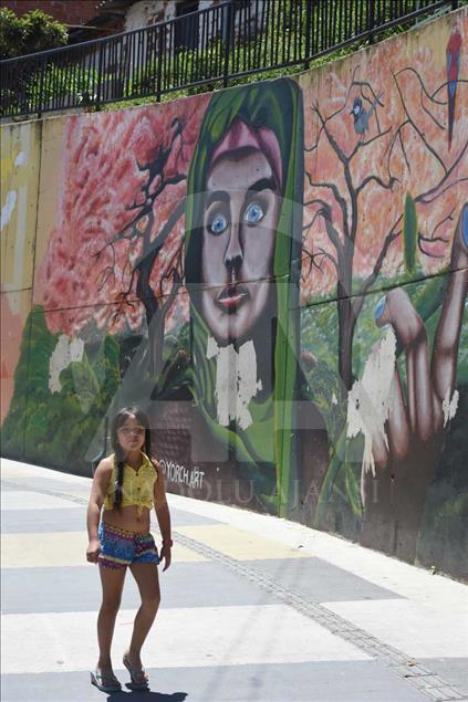 Graffitour en la Comuna 13 de Medellín