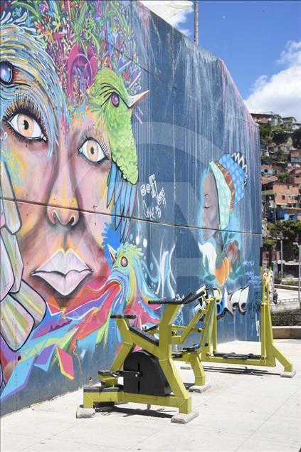 Graffitour en la Comuna 13 de Medellín