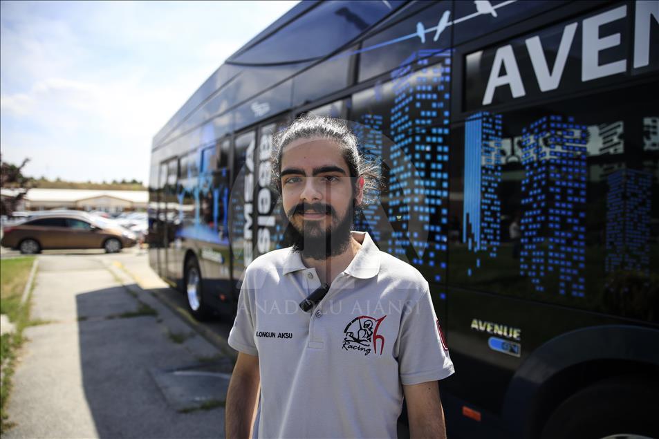 Türkiye'nin ilk "hızlı şarj" özellikli otobüsü Hacettepe'de
