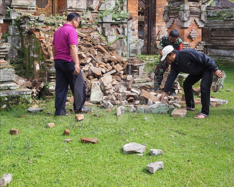 Efek gempa bumi di NTB, hantam sejumlah daerah di Bali.