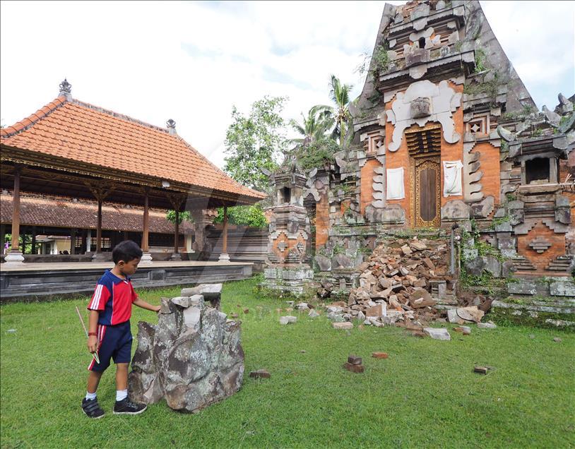 Efek gempa bumi di NTB, hantam sejumlah daerah di Bali.