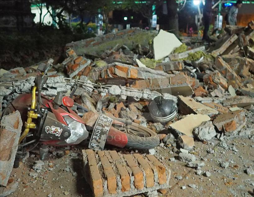 Efek gempa bumi di NTB, hantam sejumlah daerah di Bali.