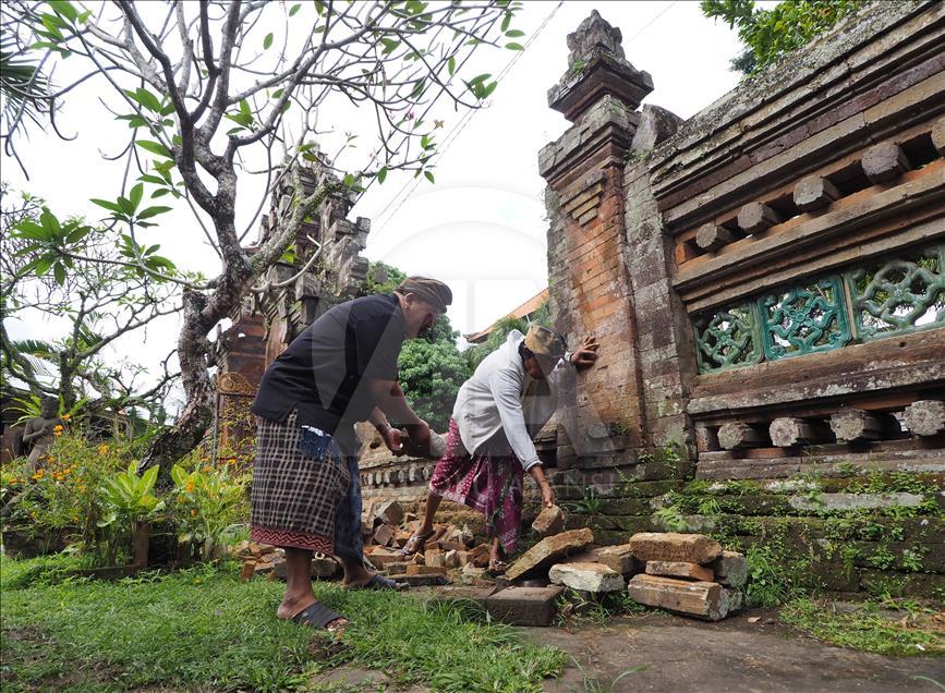 Efek gempa bumi di NTB, hantam sejumlah daerah di Bali.