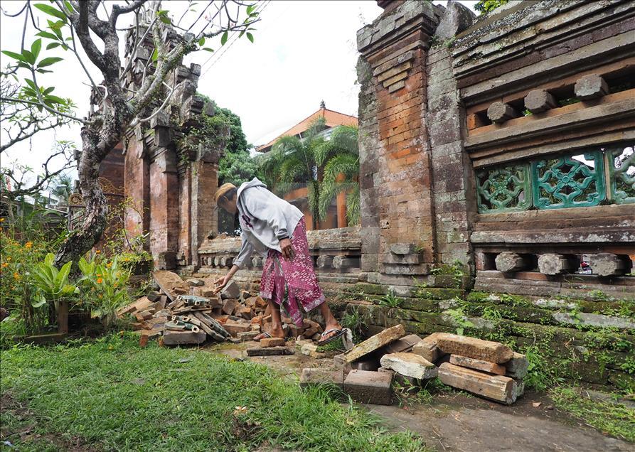 Efek gempa bumi di NTB, hantam sejumlah daerah di Bali.