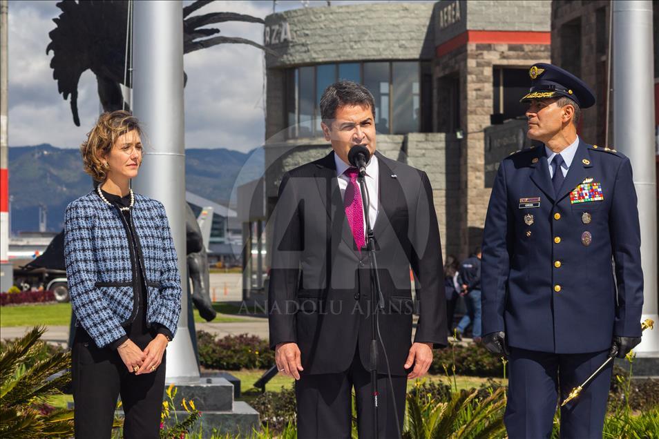 Juan Orlando Hernández, presidente de Honduras