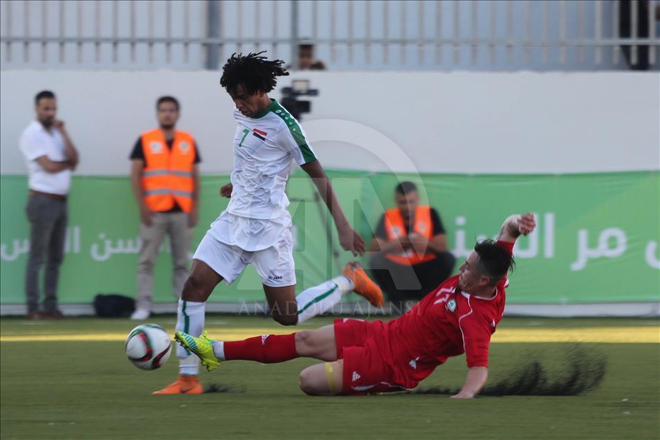 Pertandingan persahabatan Palestina vs Irak