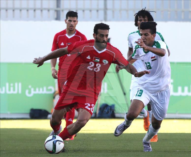 Pertandingan persahabatan Palestina vs Irak