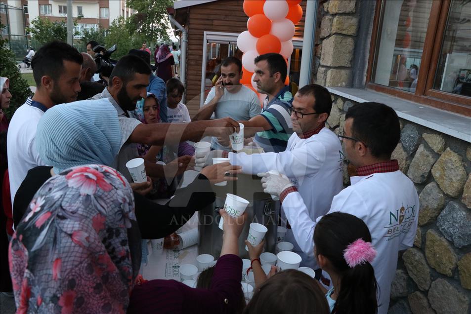 Niğde'de "Millet Kıraathanesi" hizmete açıldı