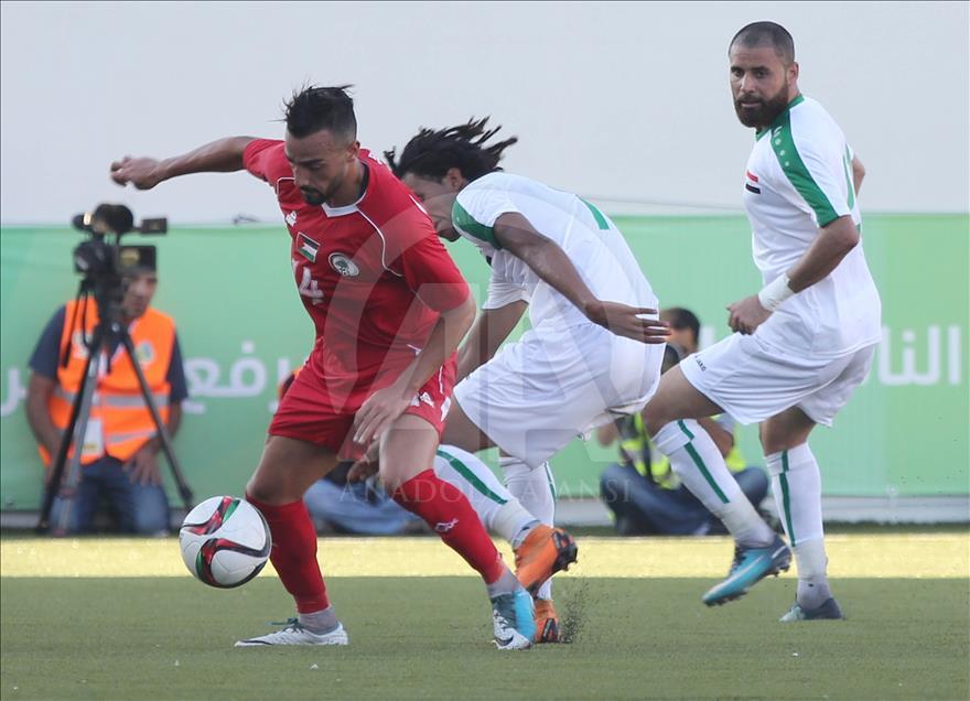 Pertandingan persahabatan Palestina vs Irak