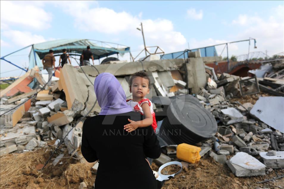 Армия Израиля нанесла удары по 150 объектам в Газе