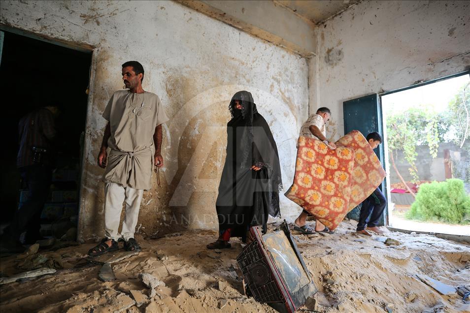 Israeli army carried out airstrikes on Gaza
