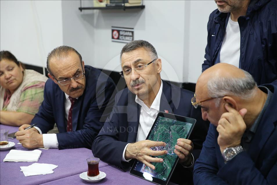 Cumhurbaşkanı Yardımcısı Oktay Ordu'da