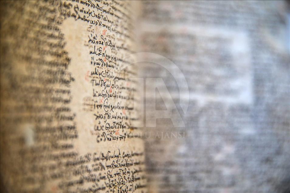 13th-century copy of Homer's Iliad in Istanbul's Topkapi museum 