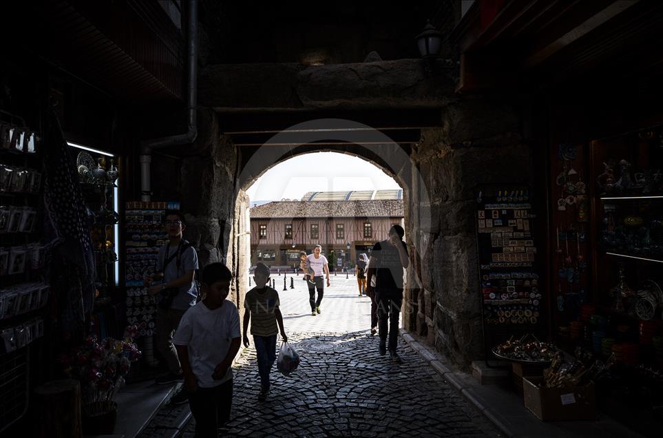 Tarih, kültür ve ticaret merkezi: Ankara Kalesi