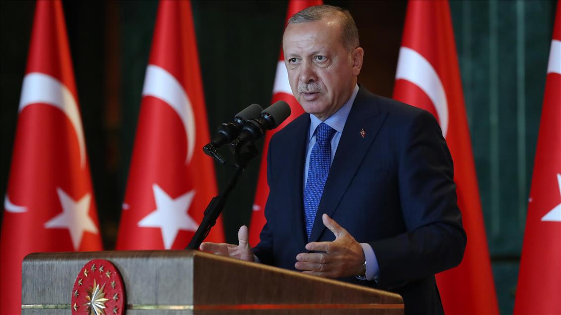 Erdoğan 10. Büyükelçiler Konferansı'nın yemek programında konuştu - Anadolu Ajansı