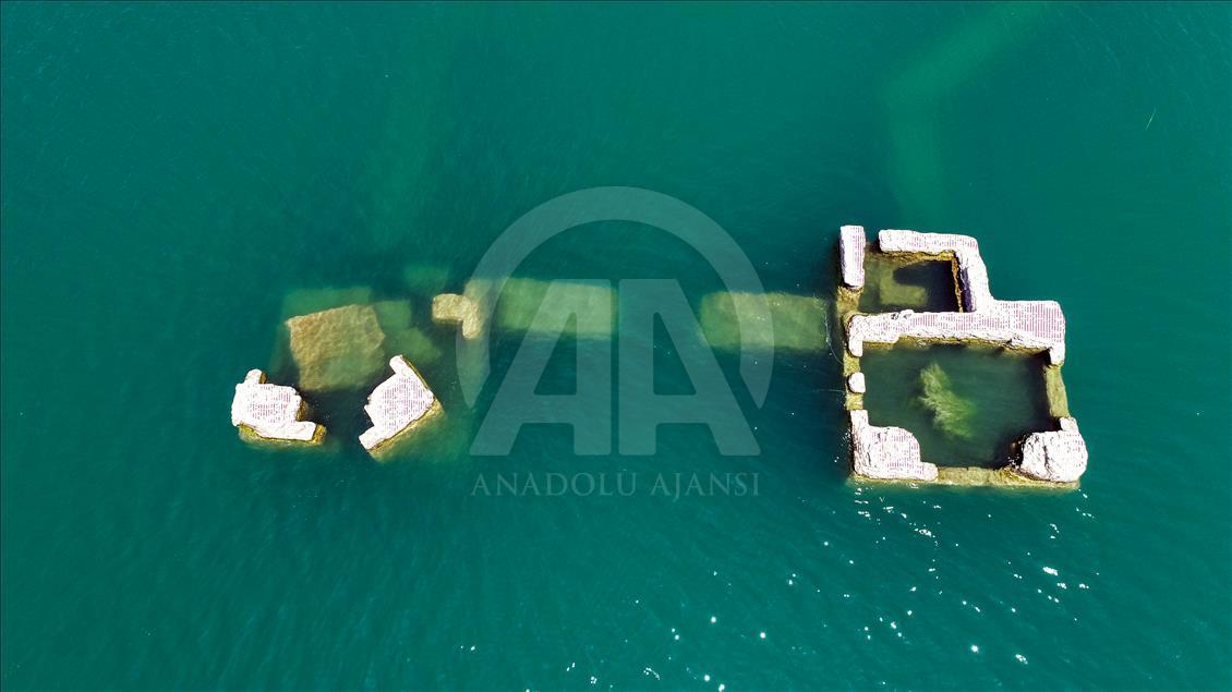 Hazar Gölü'ndeki "Batık Şehir" için hedef UNESCO listesi