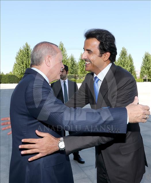 Katar Emiri Şeyh Temim bin Hamed Al Sani, Türkiye'de
