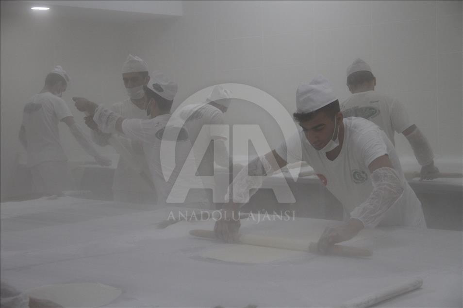 Gaziantepli baklavacılarda "bayram telaşı"