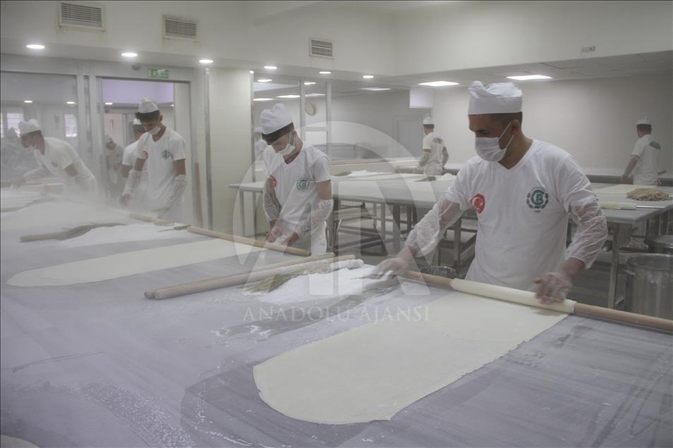 Gaziantepli baklavacılarda "bayram telaşı"
