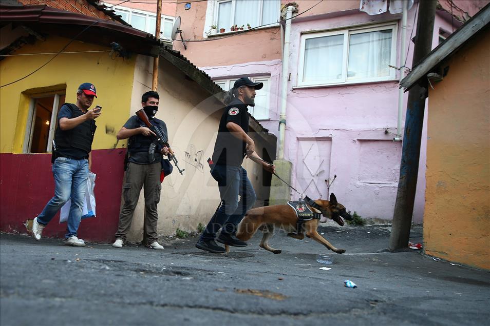 Sarıyer'de uyuşturucu operasyonu