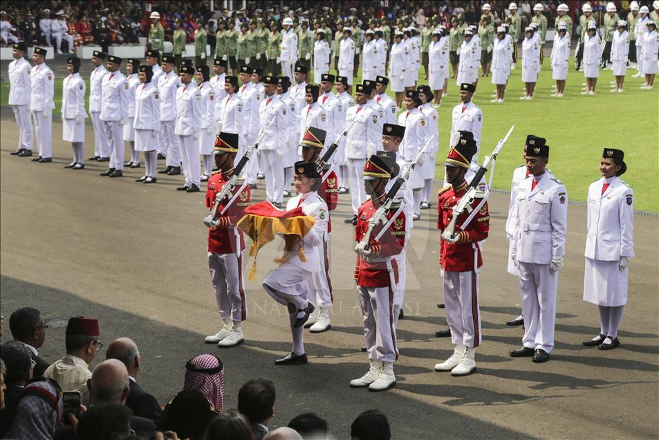Upacara Peringatan Kemerdekaan Republik Indonesia ke - 73