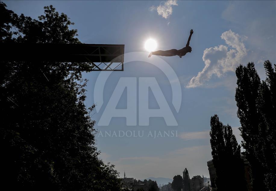 Saraybosna'da "Bentbasa Atlama Yarışları"