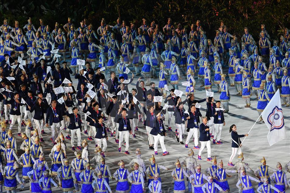 Upacara pembukaan Asian Games 2018