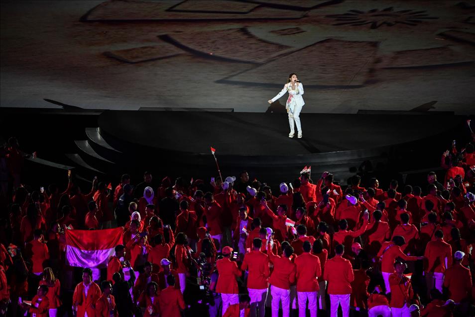 Upacara pembukaan Asian Games 2018