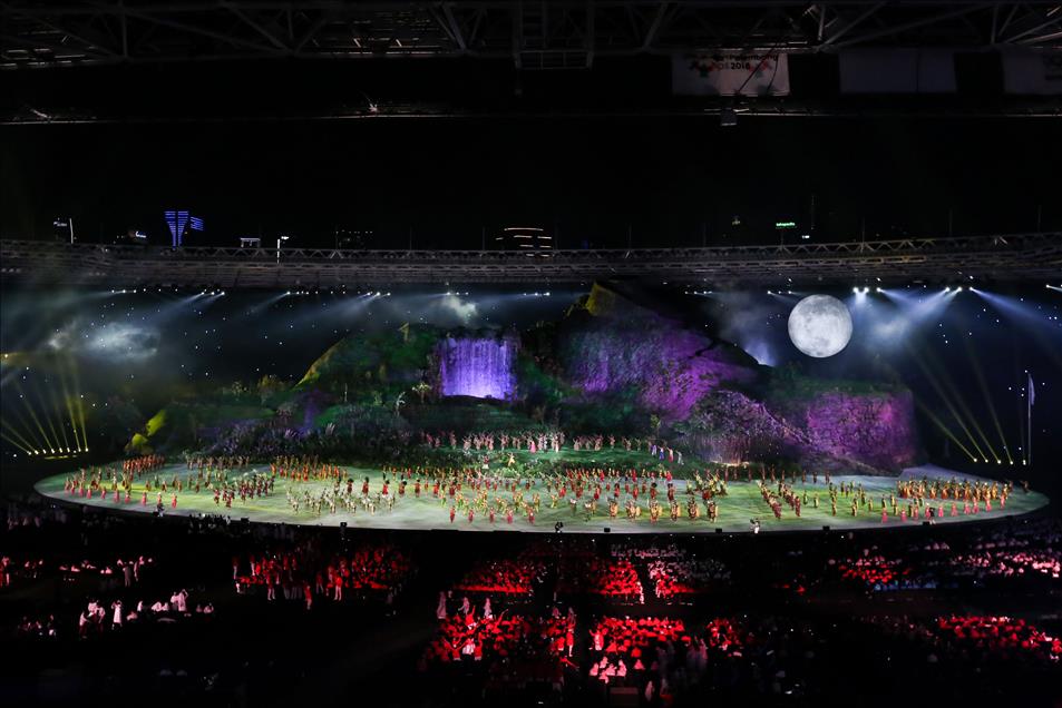 Upacara pembukaan Asian Games 2018