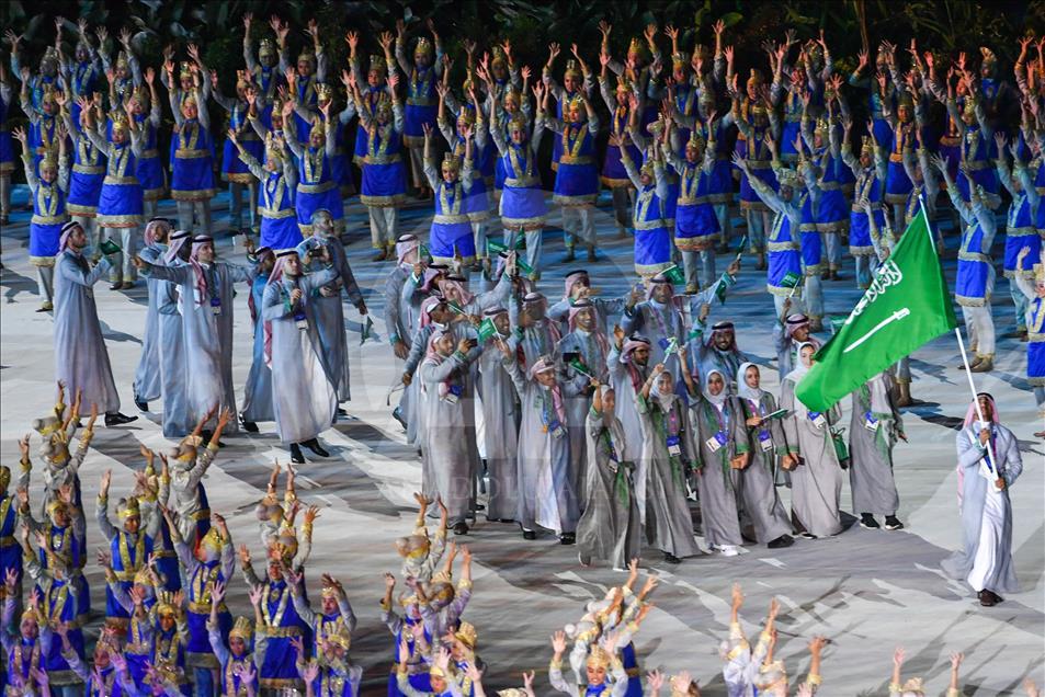 Upacara pembukaan Asian Games 2018