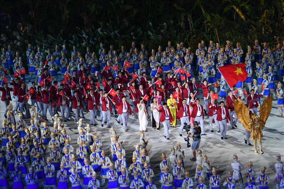 Upacara pembukaan Asian Games 2018