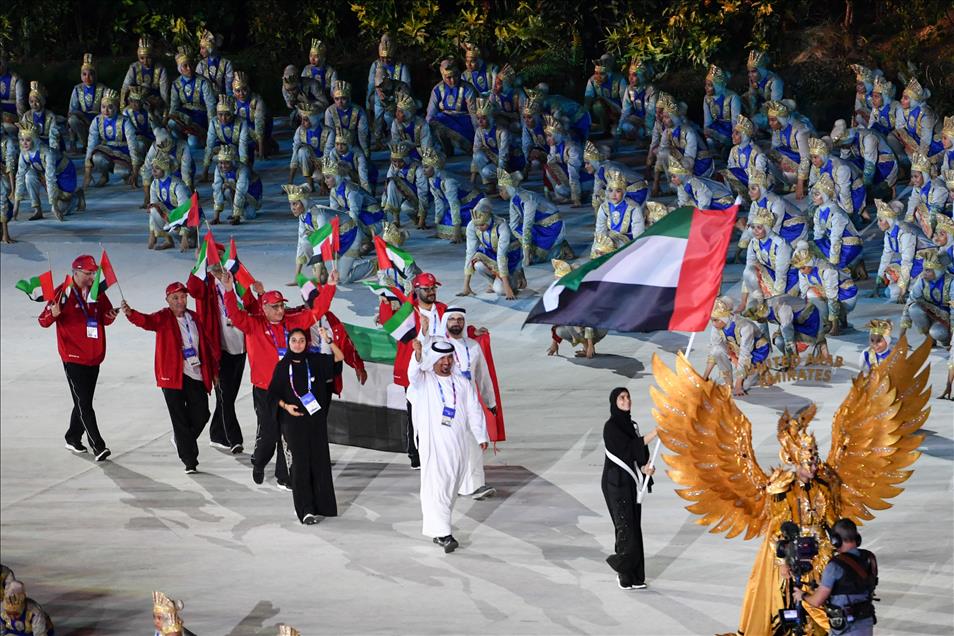 Upacara pembukaan Asian Games 2018