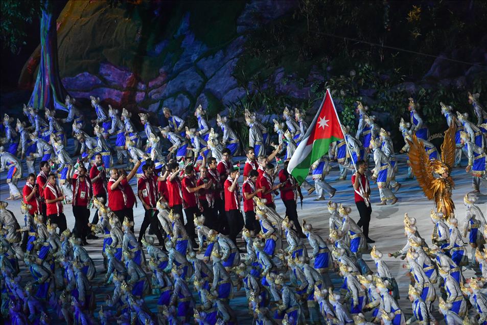 Upacara pembukaan Asian Games 2018