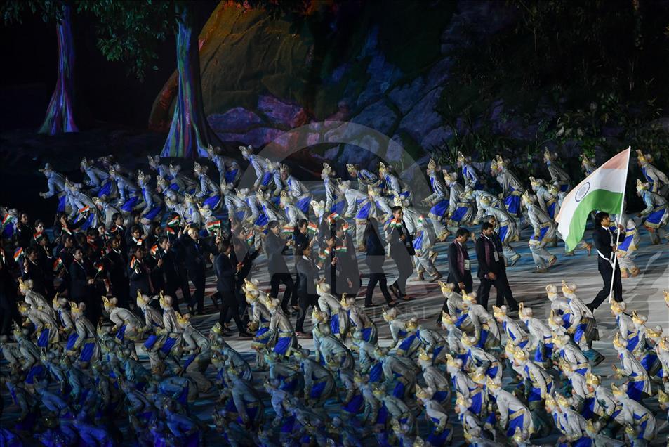 Upacara pembukaan Asian Games 2018