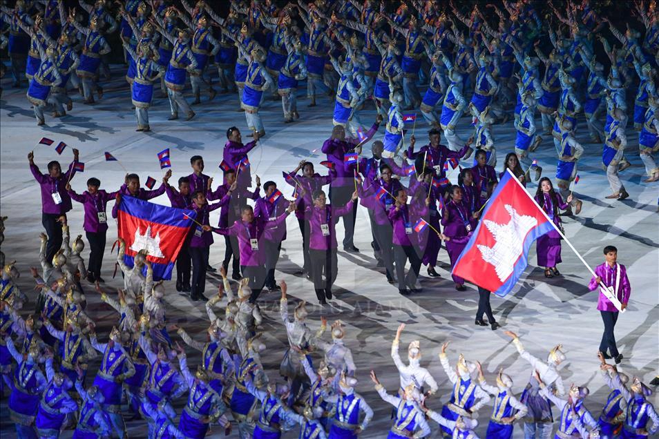 Upacara pembukaan Asian Games 2018