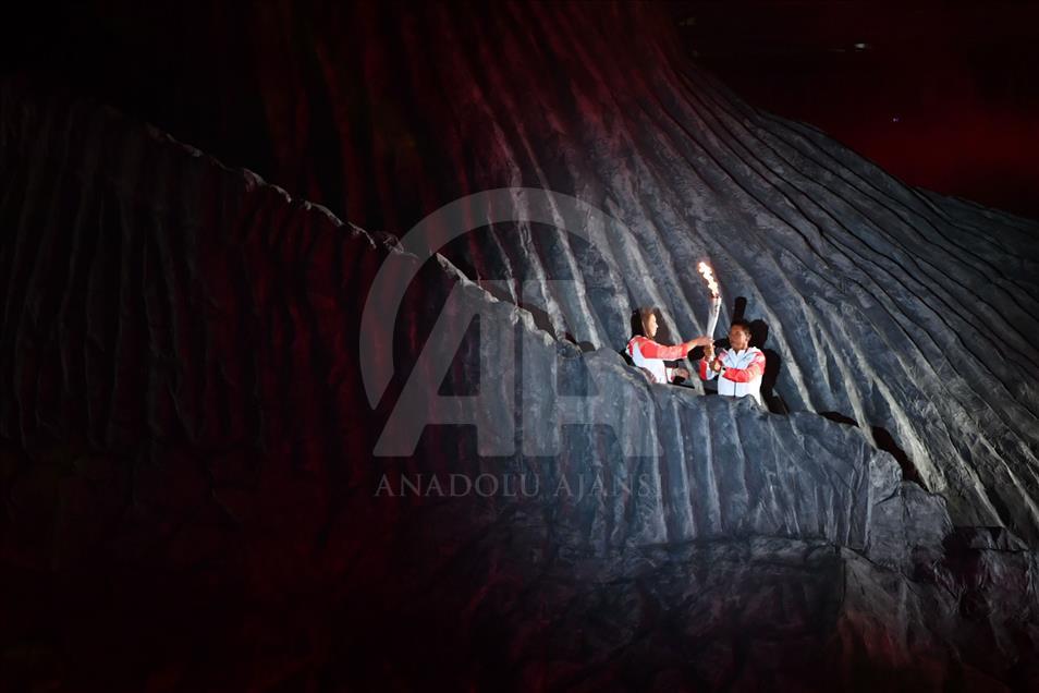 Upacara pembukaan Asian Games 2018