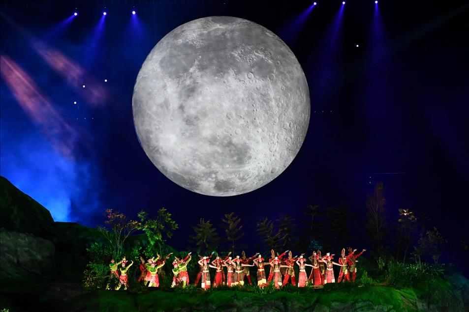 Upacara pembukaan Asian Games 2018
