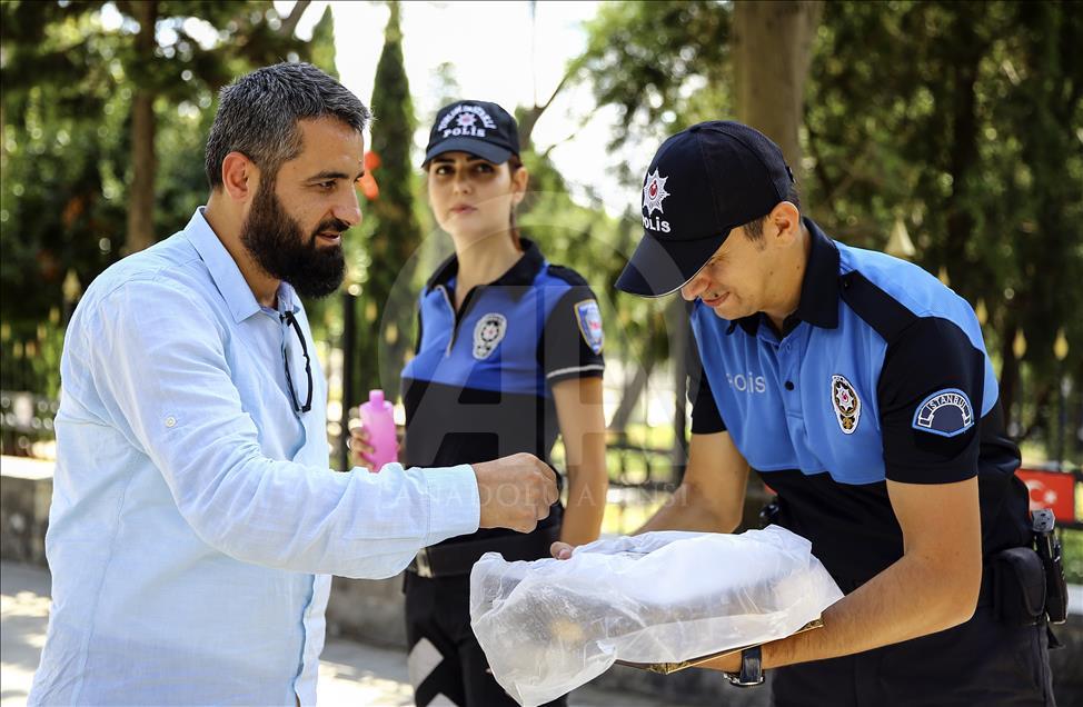 Şehitlikte hüzünlü bayram arifesi