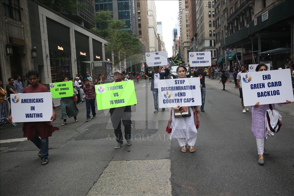 برگزاری مراسم روز استقلال هند در نیویورک
