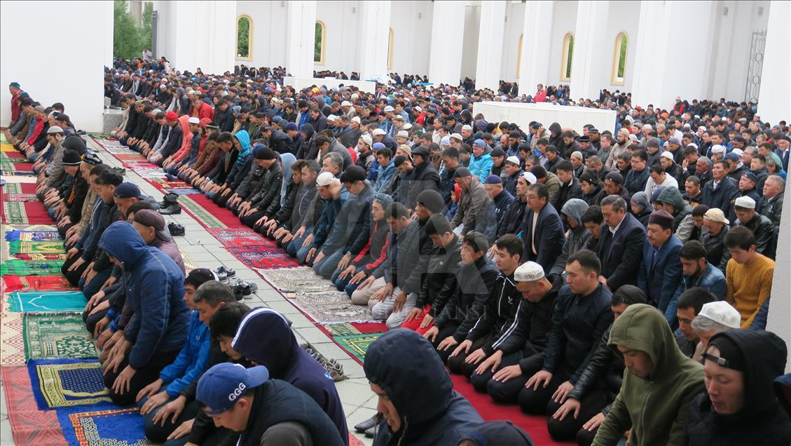 Eid Al-Adha Prayer in Kazakhstan
