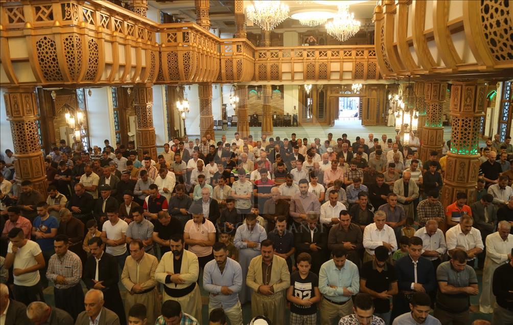 Eid Al Adha prayer in Iraq
