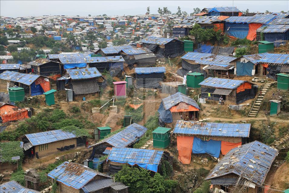 Cox's Bazar'da Türk kuruluşların yaptırdığı bambu evlerin sayısı artıyor