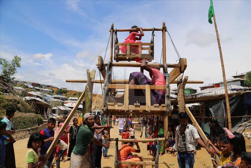La felicidad de los niños rohinyás en la celebración del Eid Al-Adha
