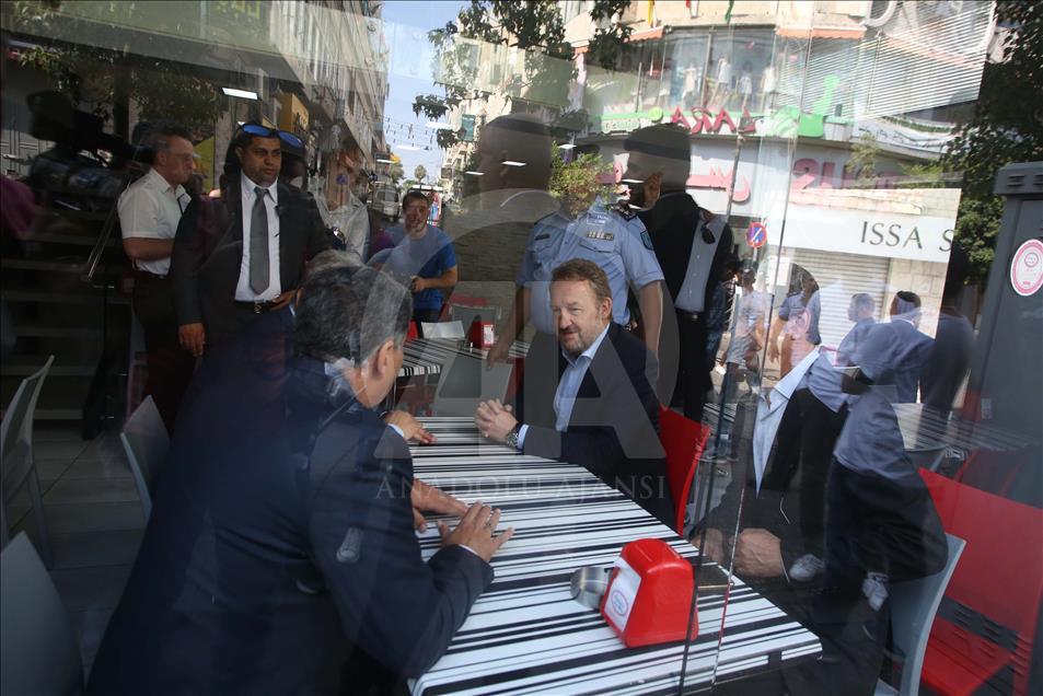 Palestina: Izetbegović obišao historijska mjesta u Ramallahu i probao palestinska jela
