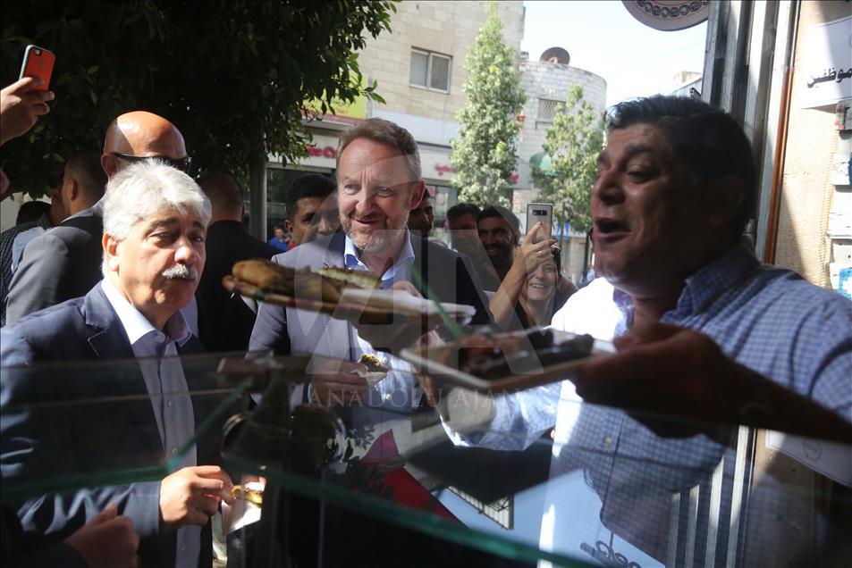 Palestina: Izetbegović obišao historijska mjesta u Ramallahu i probao palestinska jela