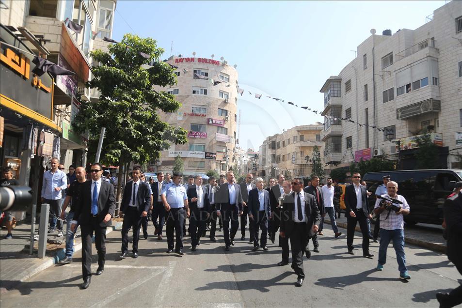 Palestina: Izetbegović obišao historijska mjesta u Ramallahu i probao palestinska jela